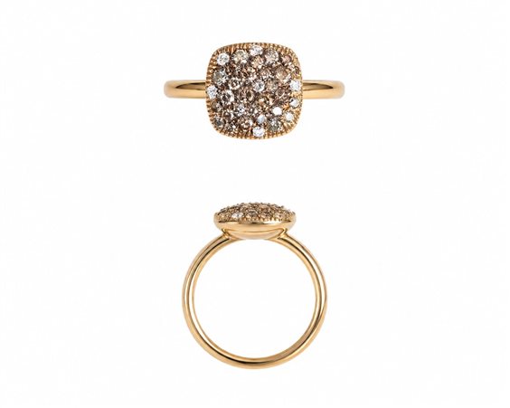 Anillo Salvatore Arzani Mujer in Oro rosa Diamante Brown 0.55 Ct 226-12026ORBBV - 226-12026ORBBV